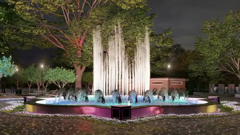 DANCING FOUNTAIN